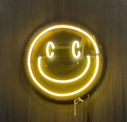 Smiley Face Neon Sign