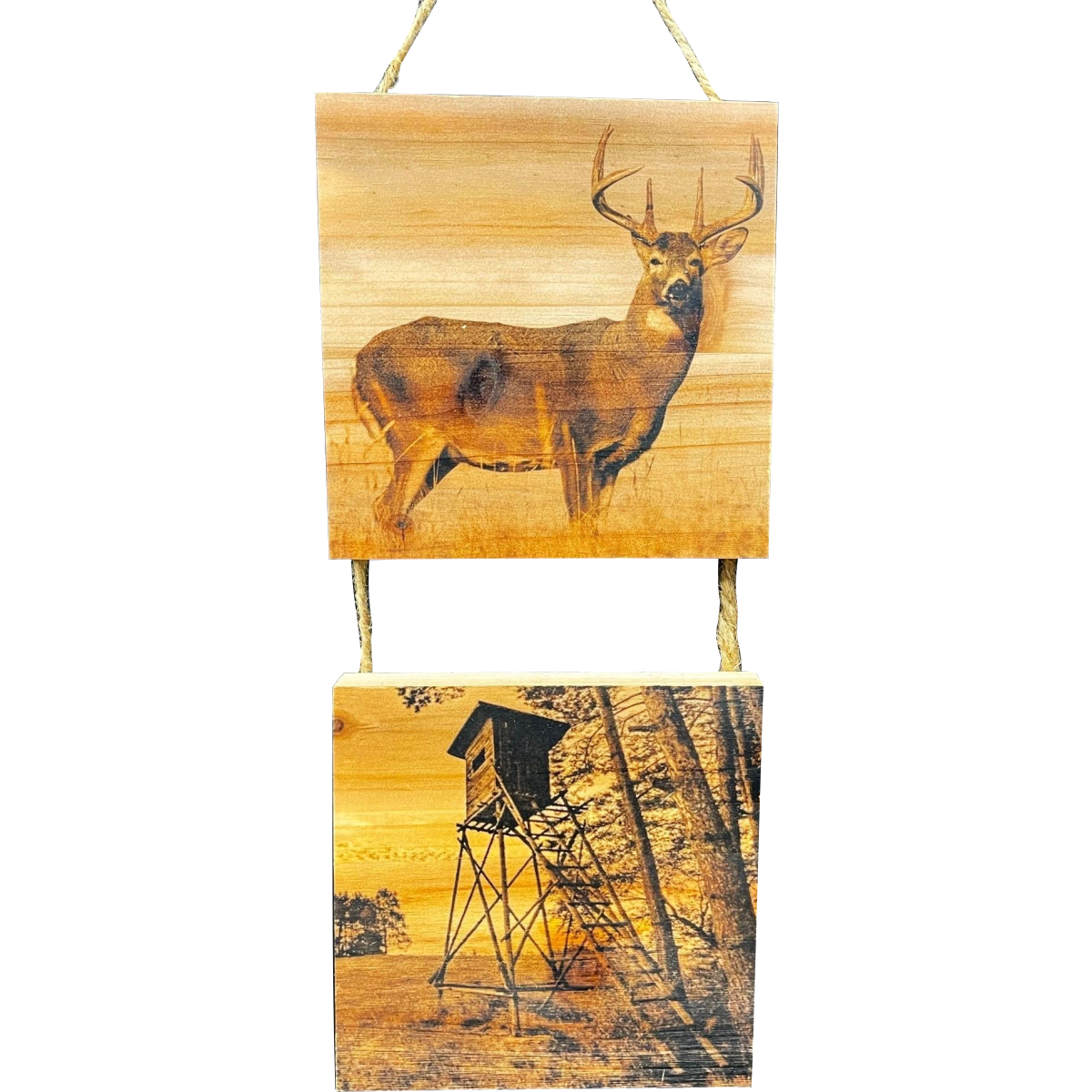 5"X 5" Printed Hanging Plaque Set