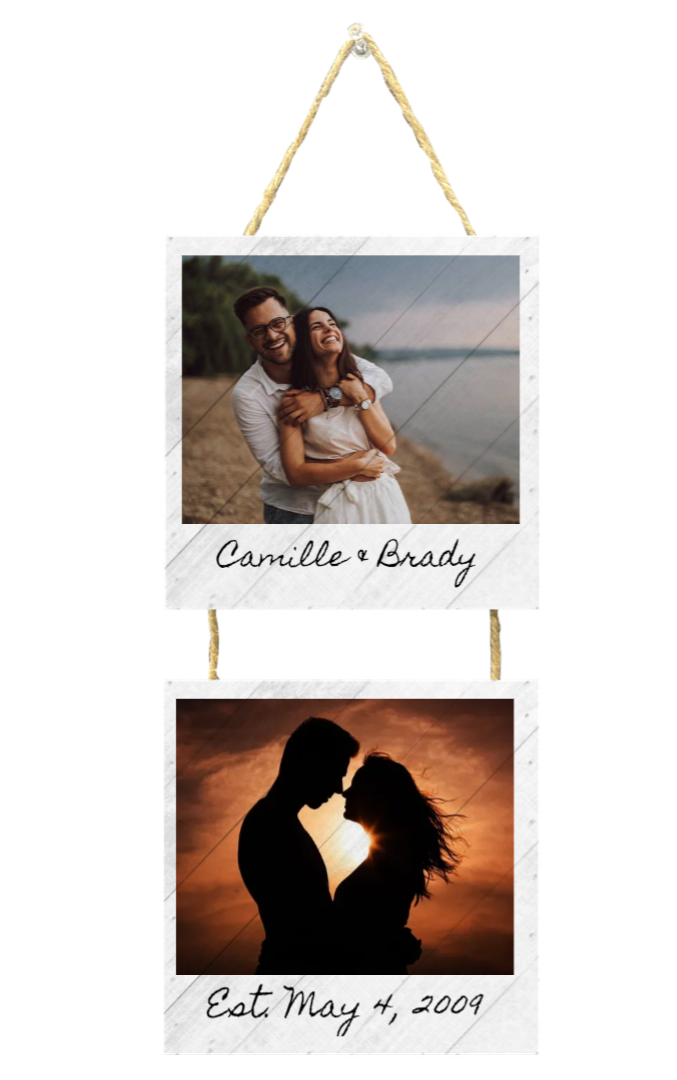 Wooden Picture Plaque Set