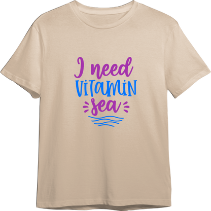 Vitamin Sea CUSTOMIZABLE TShirt (Available in 54 Colors!)