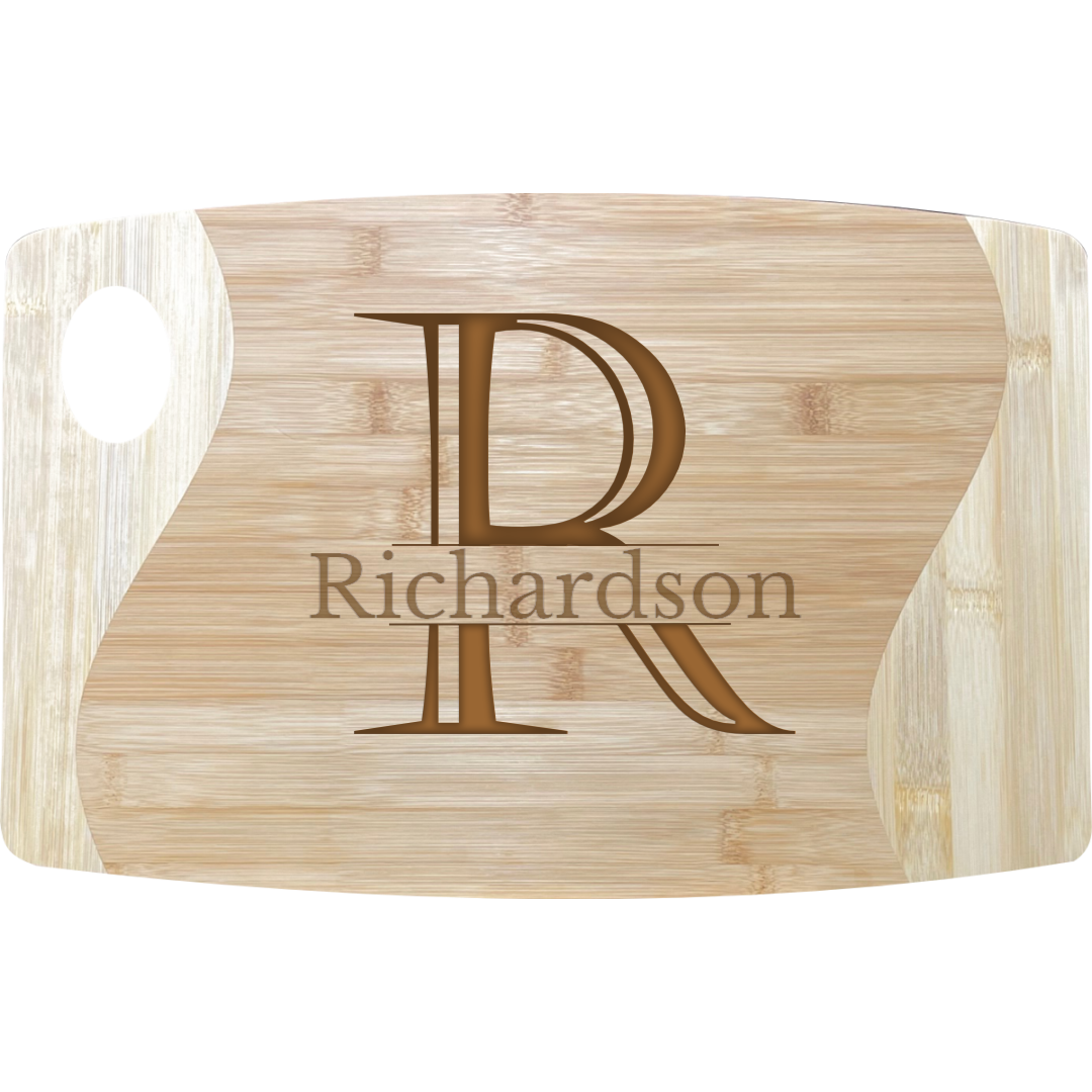 Personalized Letter Cutting Board