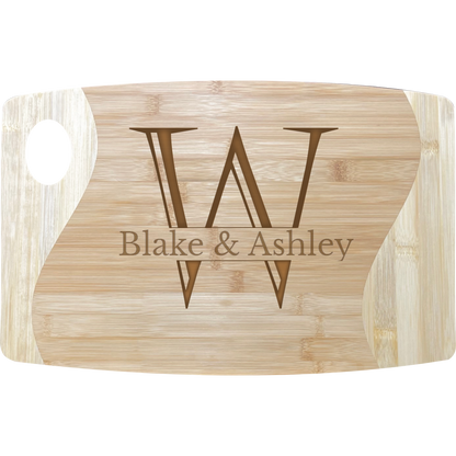 Personalized Letter Cutting Board