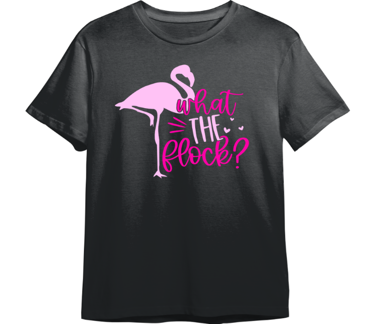 What The Flock Tshirt CUSTOMIZABLE TShirt (Available in 54 Colors!)