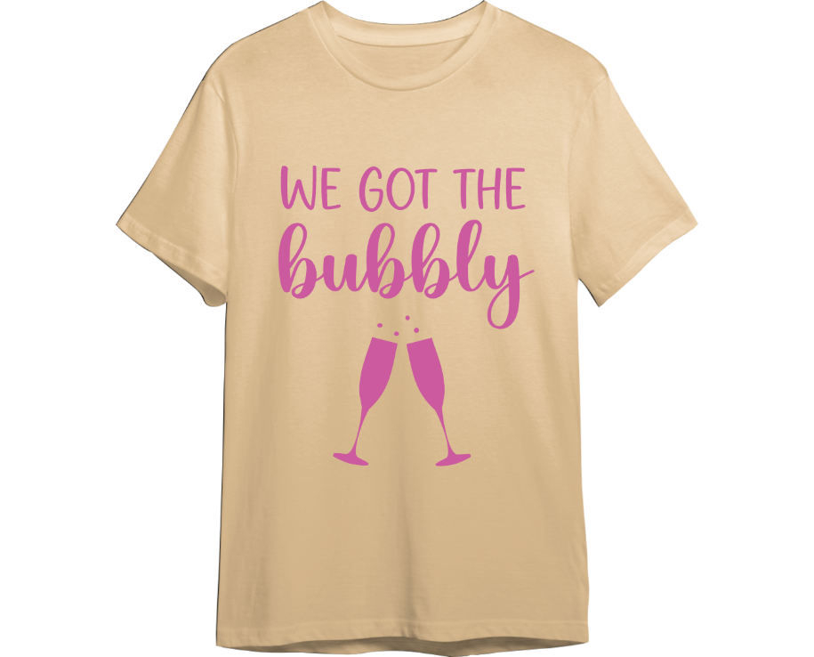Bubbly Bachelorette Shirt (Available in 54 Colors!)