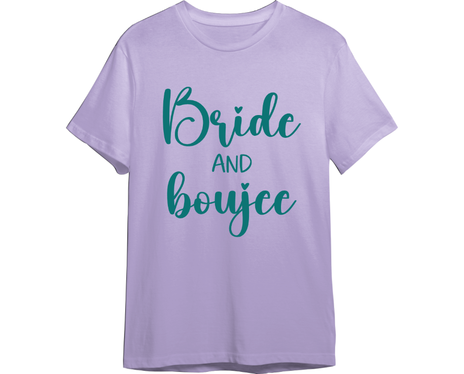 Bride & Boujee Wedding Shirt (Available in 54 Colors!)