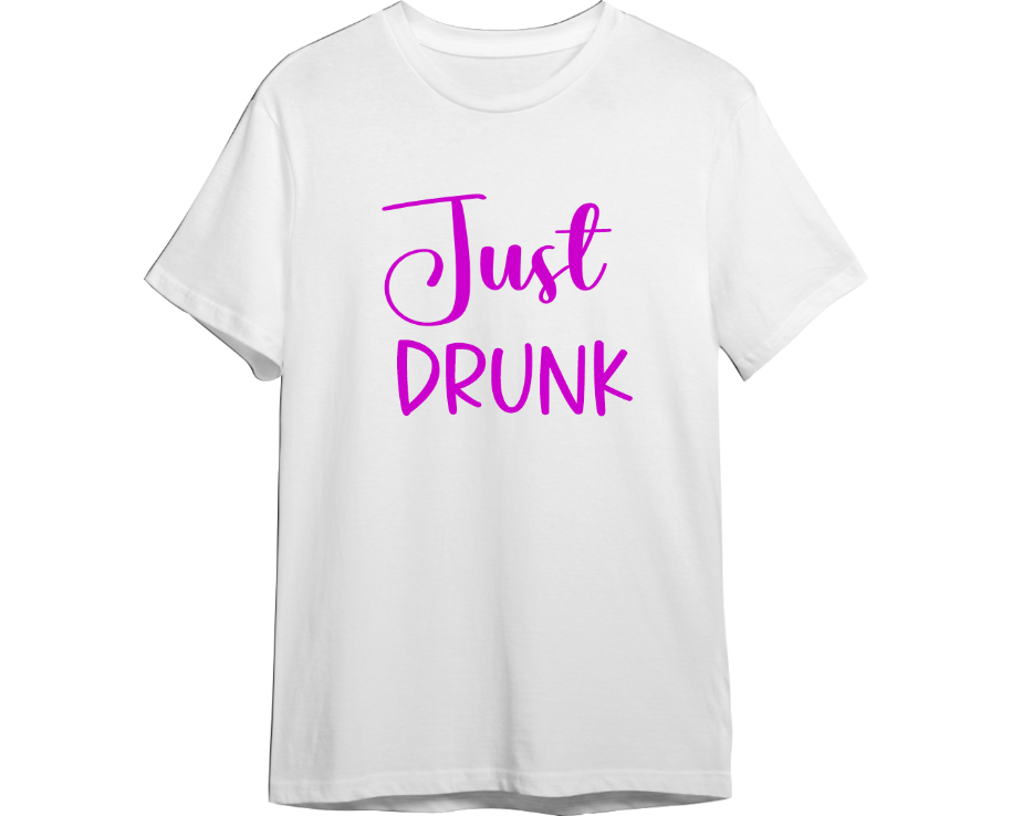 Just Drunk Bachelorette Shirt (Available in 54 Colors!)