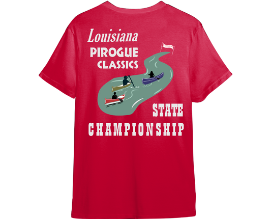 Louisiana Pirogue Shirt (Available in 54 Colors!)