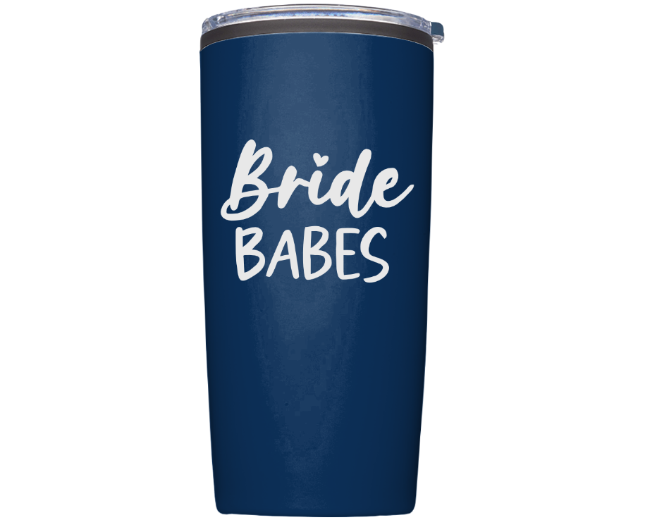 16 oz Tumbler With Bride/Bachelorette Design (Available in 16 Colors!)