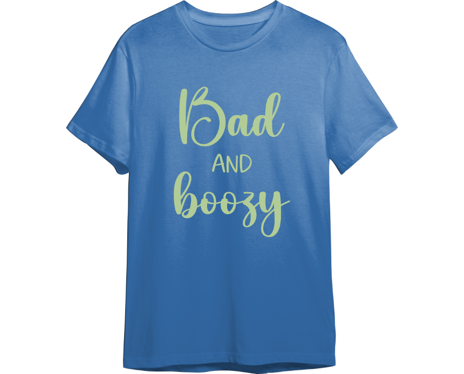 Bad & Boozy Bachelorette Shirt (Available in 54 Colors!)