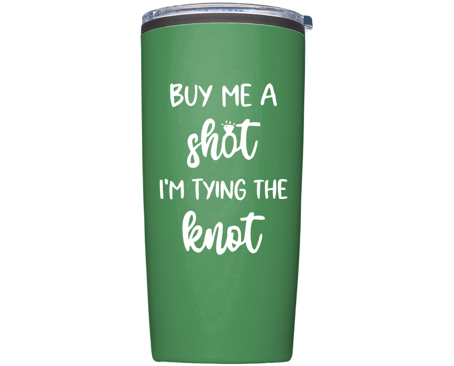 16 oz Tumbler With Bride/Bachelorette Design (Available in 16 Colors!)