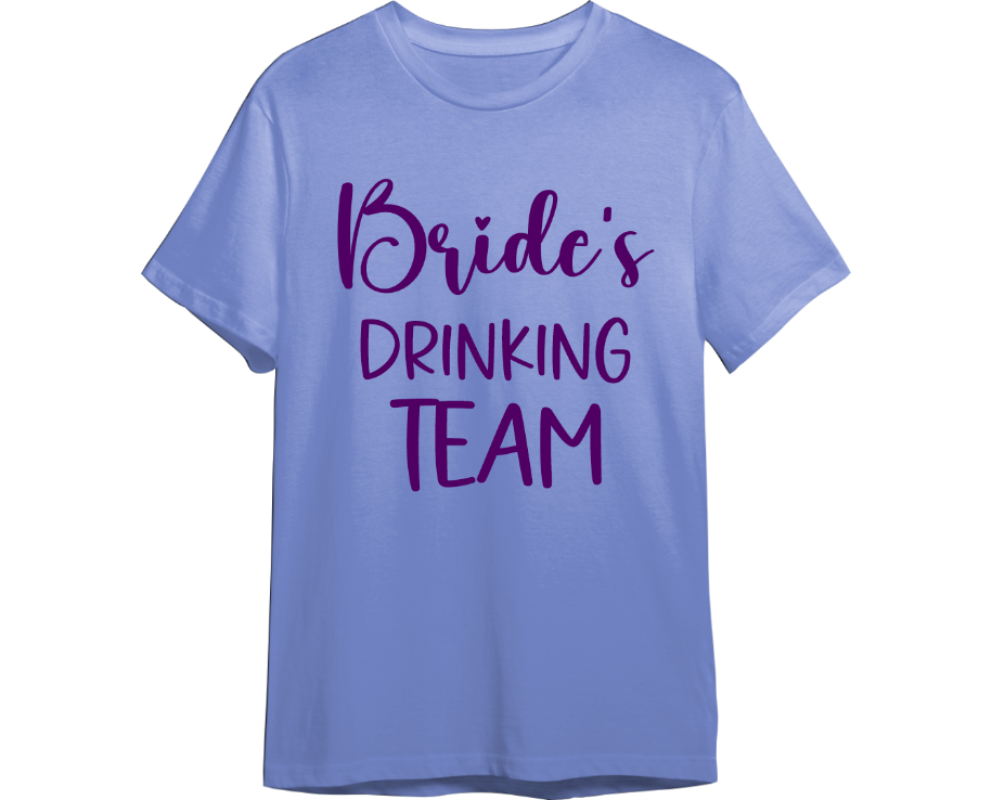 Drinking Team Bachelorette Shirt (Available in 54 Colors!)