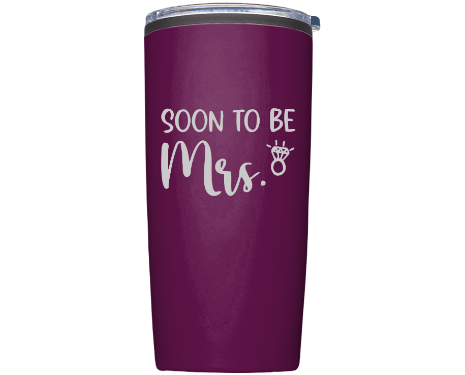 16 oz Tumbler With Bride/Bachelorette Design (Available in 16 Colors!)