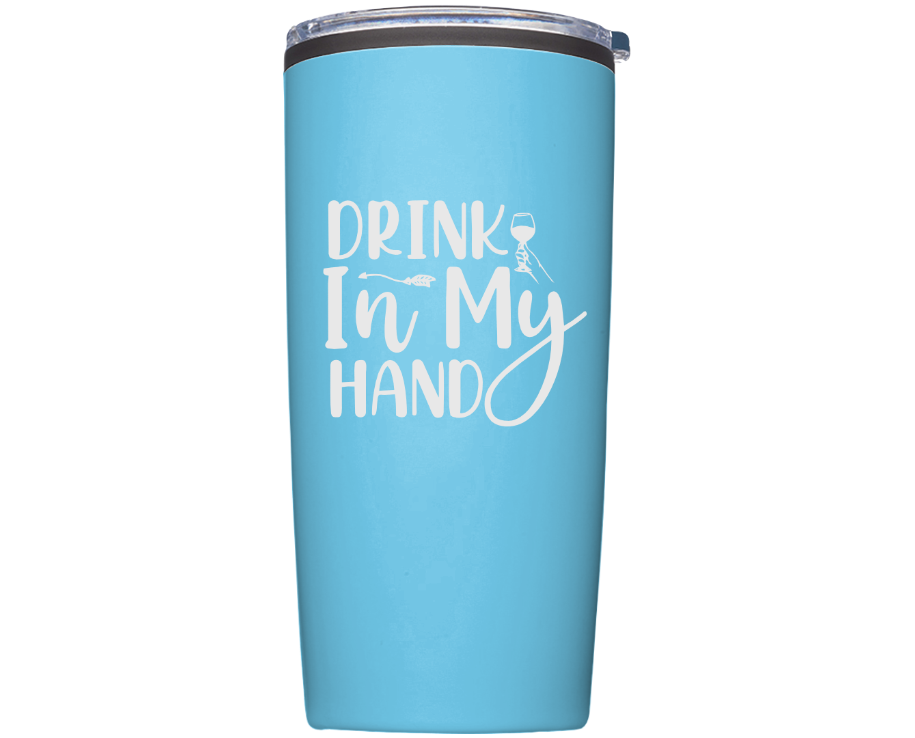 16 oz Tumbler With Design (Available in 16 Colors!)