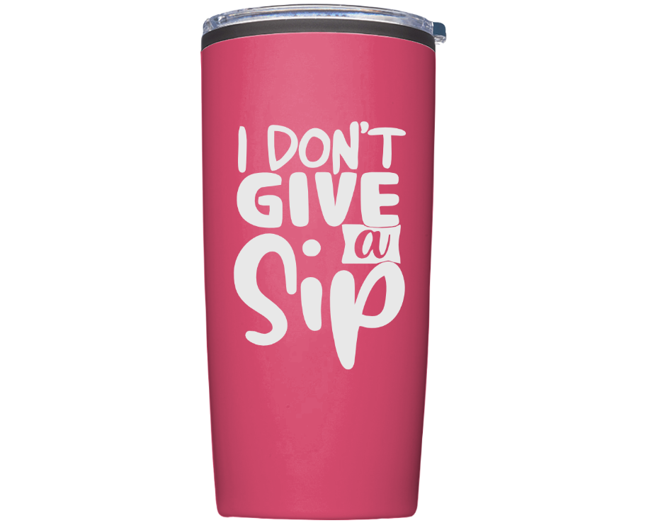 16 oz Tumbler With Design (Available in 16 Colors!)