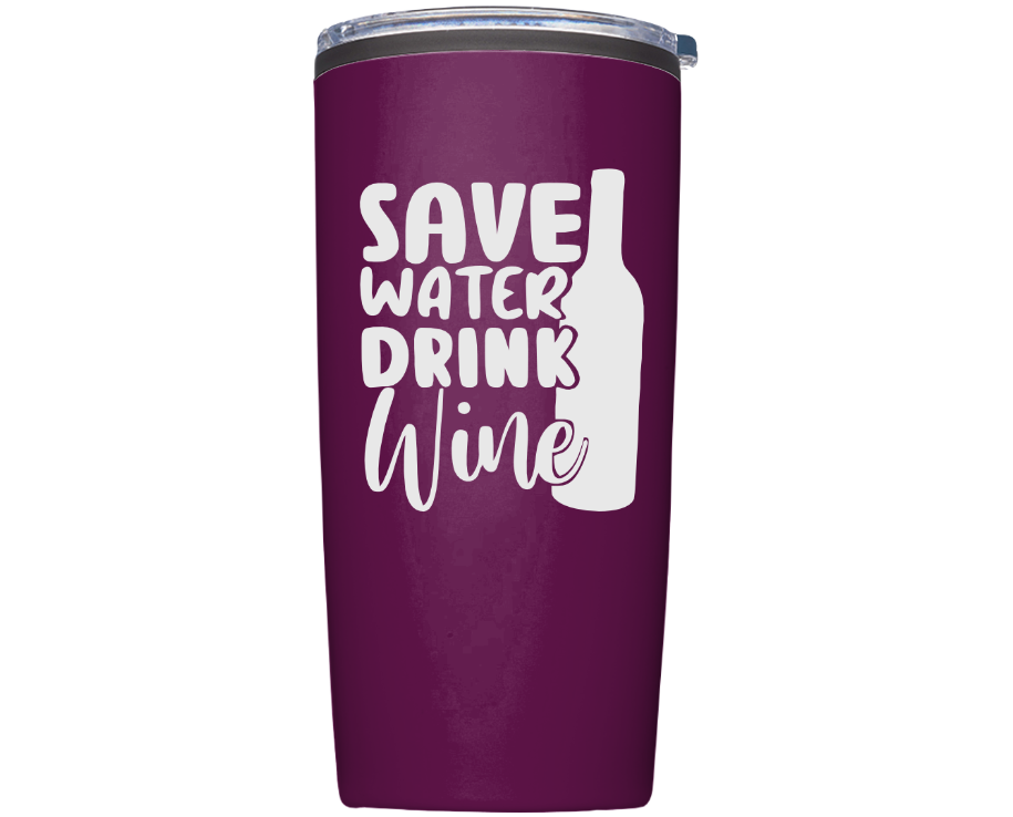 16 oz Tumbler With Design (Available in 16 Colors!)