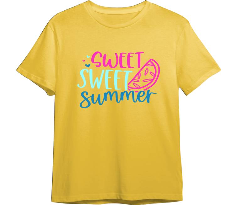 Sweet, Sweet Summer CUSTOMIZABLE TShirt (Available in 54 Colors!)