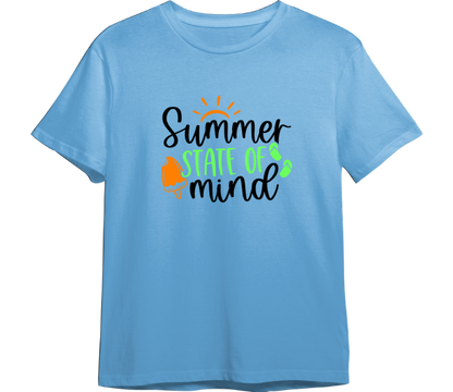 Summer State of Mind CUSTOMIZABLE TShirt (Available in 54 Colors!)