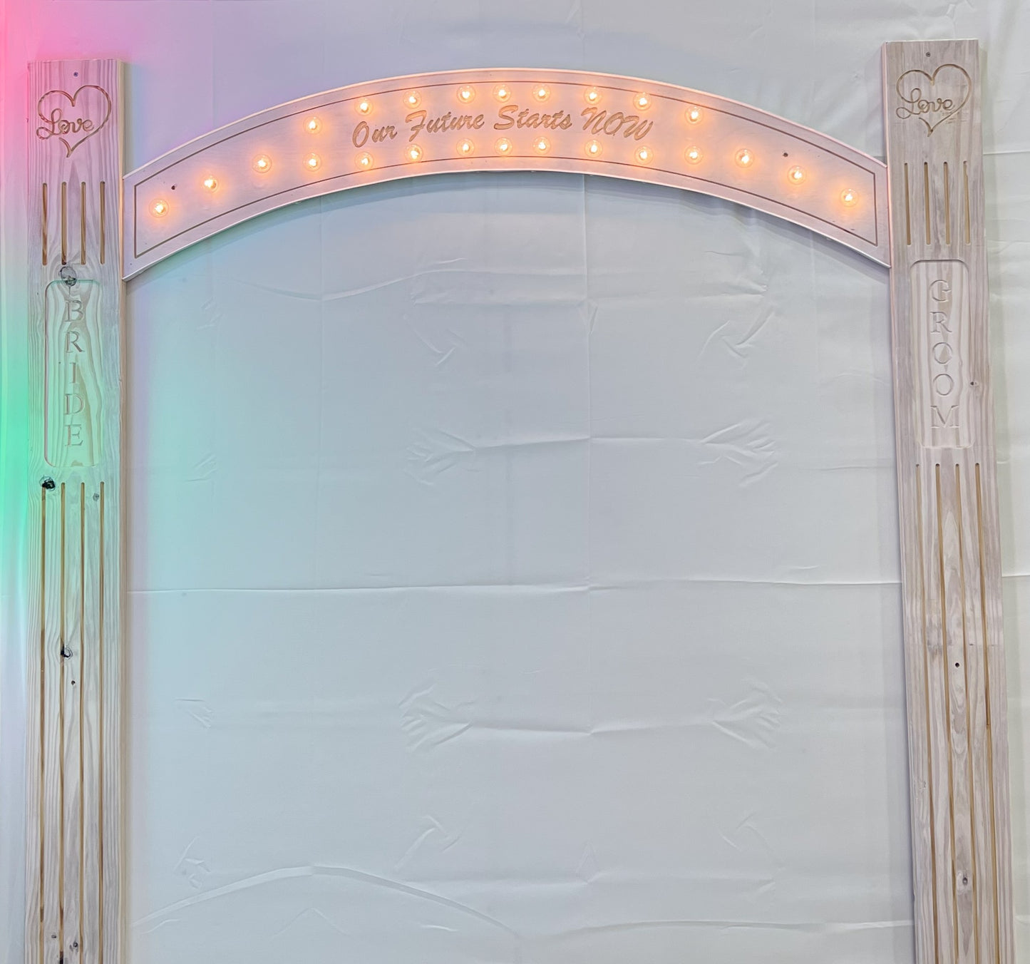 Wooden Wedding Archway