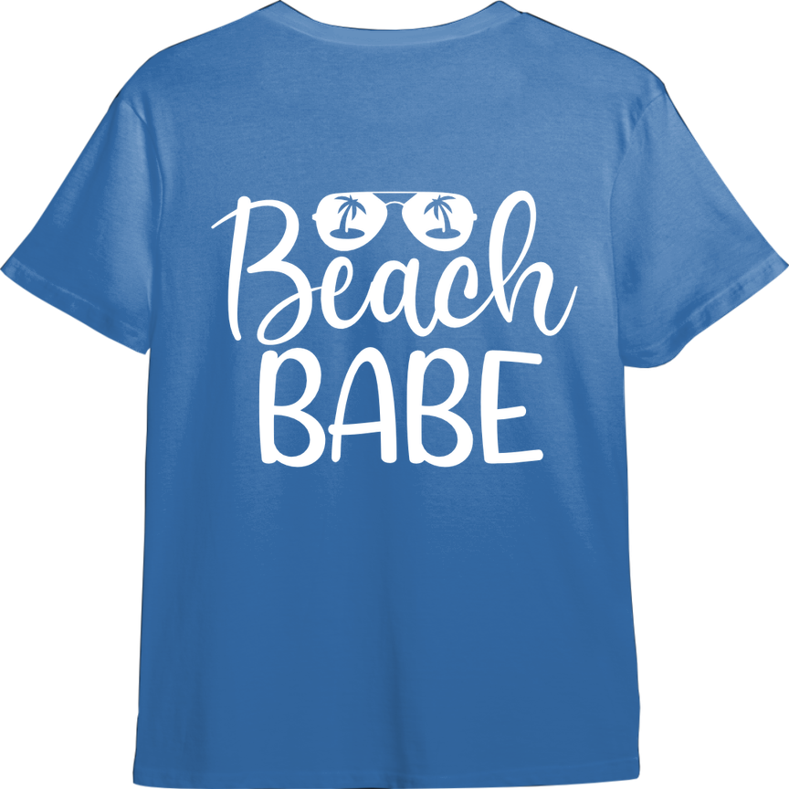 Beach Babe TShirt (Available in 54 Colors!)