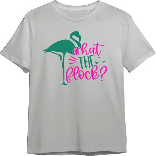 What The Flock Tshirt CUSTOMIZABLE TShirt (Available in 54 Colors!)