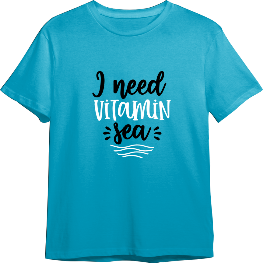 Vitamin Sea CUSTOMIZABLE TShirt (Available in 54 Colors!)