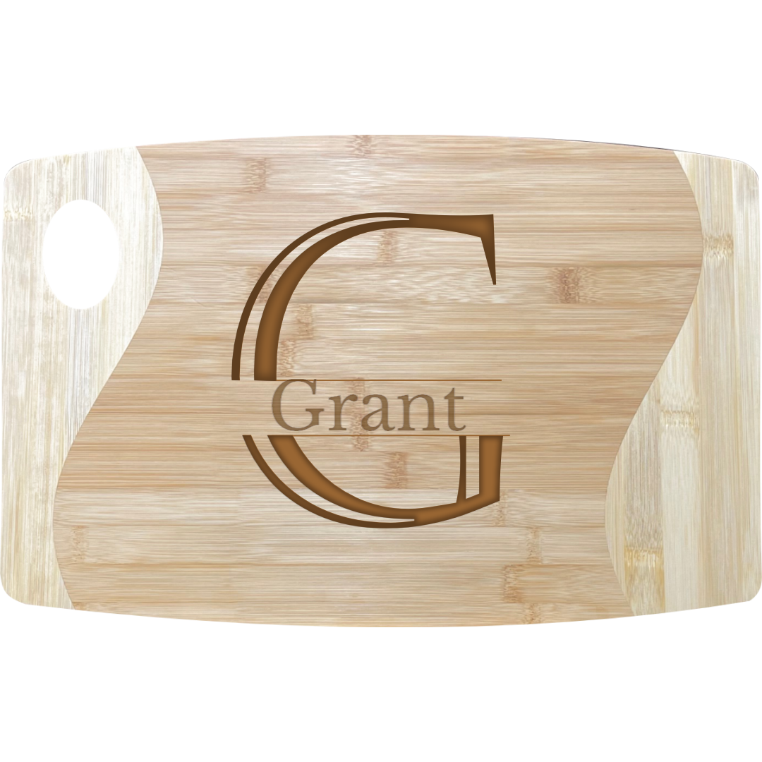 Personalized Letter Cutting Board