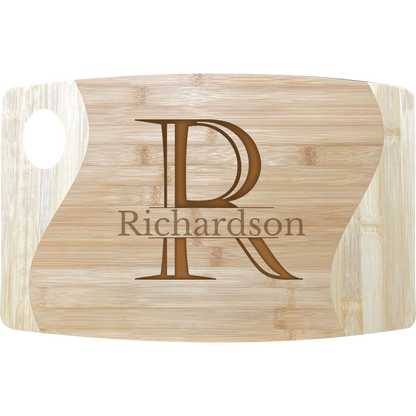 Personalized Letter Cutting Board