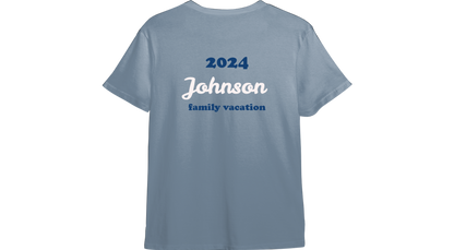 Family Vacation Bulk Order CUSTOMIZABLE TShirt