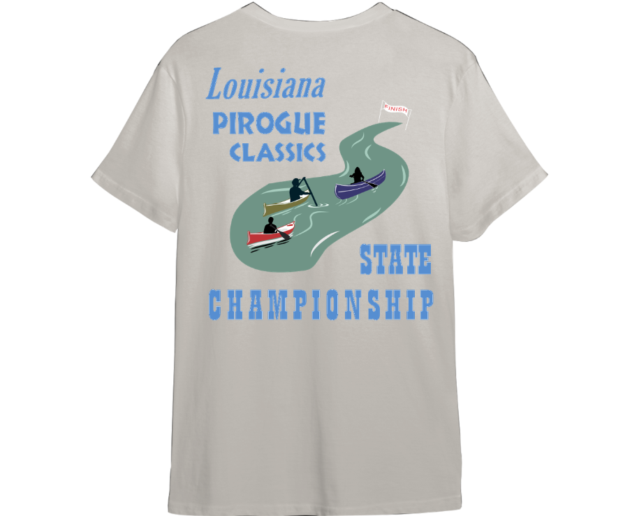 Louisiana Pirogue Shirt (Available in 54 Colors!)