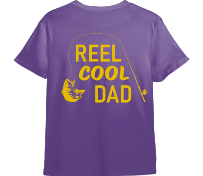 Reel Cool Dad TShirt (Available in 54 Colors!)