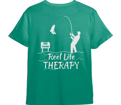 Reel Life Therapy TShirt (Available in 54 Colors)