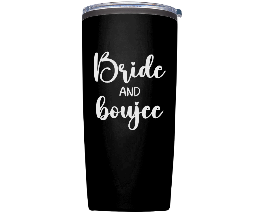 16 oz Tumbler With Bride/Bachelorette Design (Available in 16 Colors!)