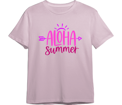 Aloha Summer CUSTOMIZABLE TShirt (Available in 54 Colors!)