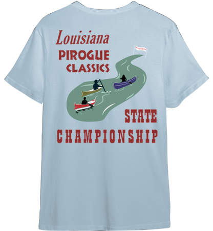 Louisiana Pirogue Shirt (Available in 54 Colors!)