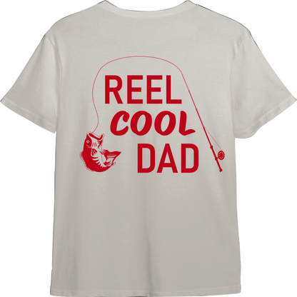 Reel Cool Dad TShirt (Available in 54 Colors!)