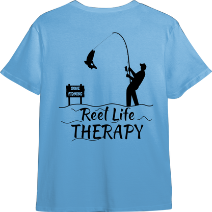 Reel Life Therapy TShirt (Available in 54 Colors)